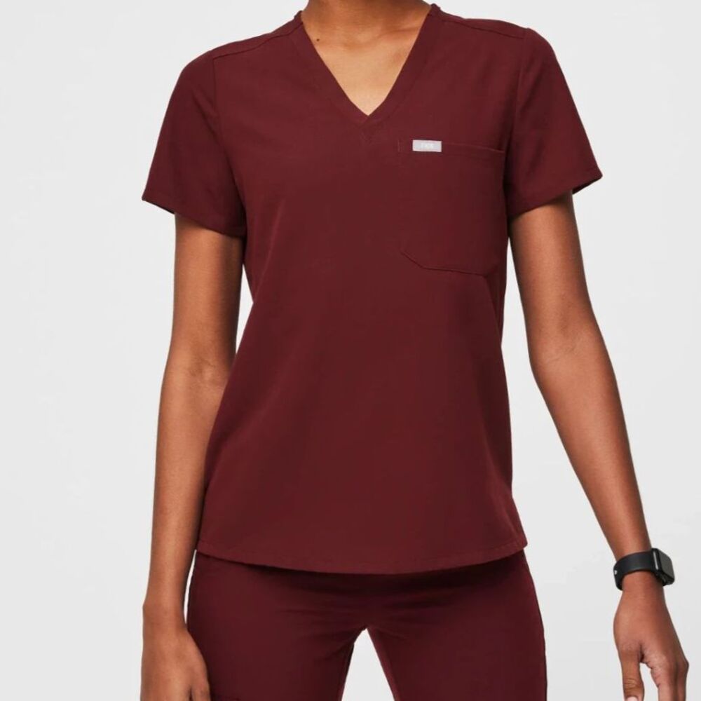 FIGS Catarina One-Pocket Scrub Top Size Large